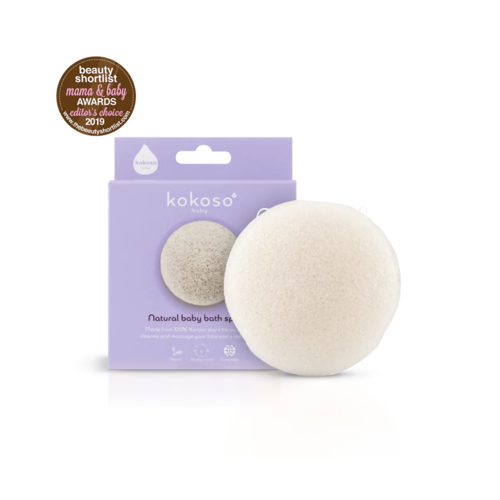 Little Wishlist Natural Konjac Baby Bath Sponge